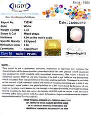 3.35/CT Natural Keshi Pearl